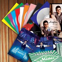 Embalagens para CD e DVD